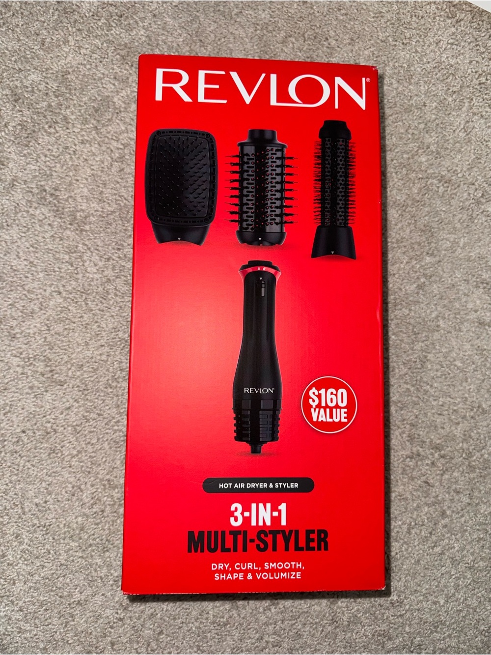 Revlon 3-in-1 Multi-Styler in Red and Black